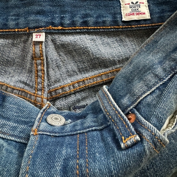 NWOT Levi’s Wedgie Straight Leg Raw Hem Jeans - Picture 6 of 6